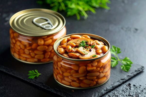 تصویر 4 از فروش مستقیم و عمده کنسرو لوبیا با قارچ